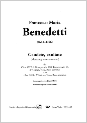 Gaudete, exultate Réduction piano-chant