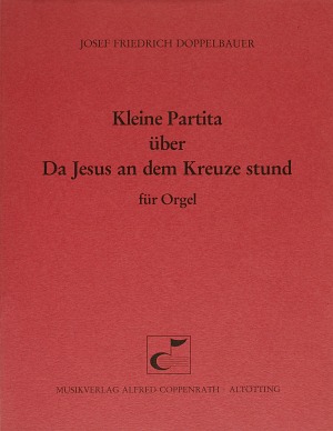Da Jesus an dem Kreuze stund Partitur