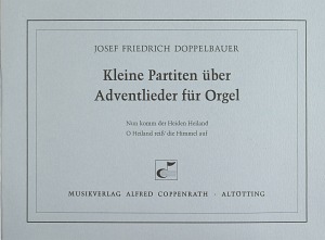 Doppelbauer: Kleine Partiten über Adventlieder Recueil