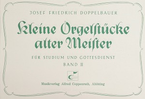 Josef Friedrich Doppelbauer: Kleine Orgelstücke alter Meister III - Noten | Carus-Verlag