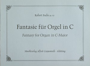 Fantasie für Orgel in C Partitur