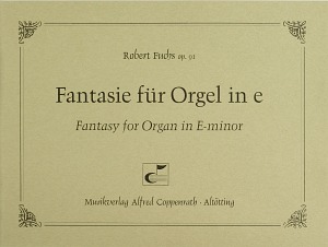 Fantasie für Orgel in e Partitur