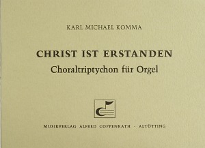 Karl-Michael Komma: Christ ist erstanden - Sheet music | Carus-Verlag