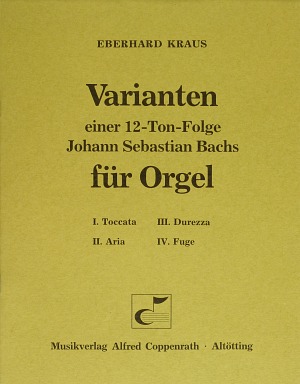 Eberhard Kraus: Varianten einer 12-Ton-Folge Johann Sebastian Bachs - Noten | Carus-Verlag