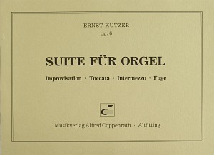 Ernst Kutzer: Suite für Orgel - Noten | Carus-Verlag