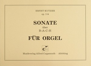 Thumbnail: Ernst Kutzer: Sonate über B-A-C-H