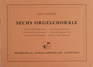 Löffler, Sechs Orgelchoräle - Noten | Carus-Verlag