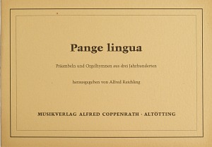 Fridolin Sicher / Leonhard Kleber / Christian Erbach / Anonymus: Pange lingua - Noten | Carus-Verlag