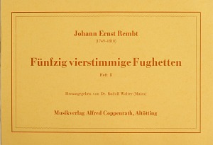 Johann Ernst Rembt: Fünfzig vierstimmige Fughetten II - Noten | Carus-Verlag
