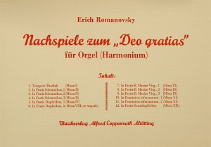 Thumbnail: Romanovsky: Nachspiele zum »Deo gratias«