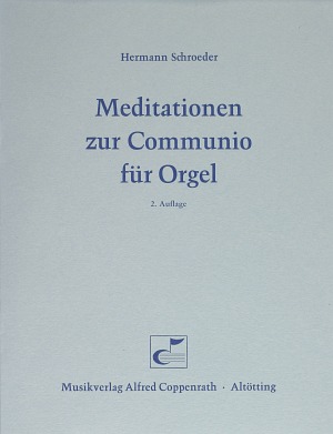 Schroeder, Meditationen zur Communio - Noten | Carus-Verlag