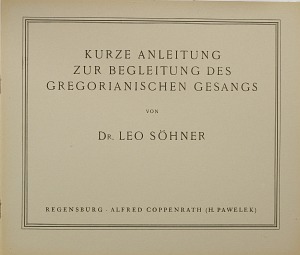 Leo Söhner: Kurze Anleitung zur Begleitung des Gregorianischen Gesang - Noten | Carus-Verlag