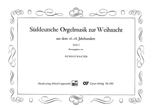 Thumbnail: Süddeutsche Orgelmusik zur Weihnacht Bd. I