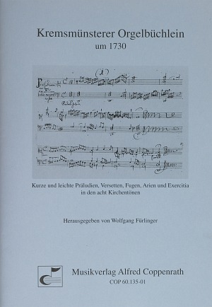 Anonymus: Kremsmünsterer Orgelbüchlein - Sheet music | Carus-Verlag