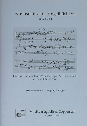 Anonymus: Kremsmünsterer Orgelbüchlein - Noten | Carus-Verlag