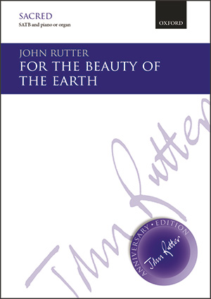 For the beauty of the earth Klavierauszug