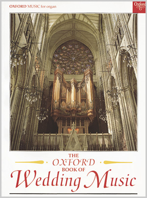 The Oxford Book of Wedding Music with pedals Partitur
