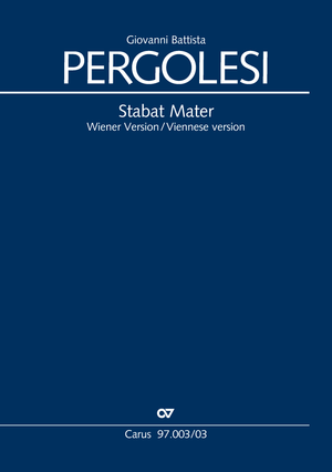 Stabat Mater Wiener Version Klavierauszug