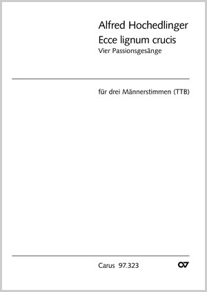 Vier Passionsgesänge Partition