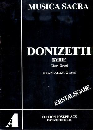 Gaetano Donizetti: Kyrie - Noten | Carus-Verlag