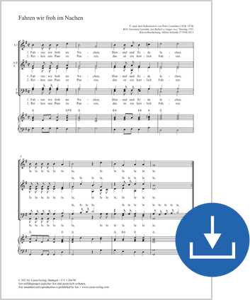 Fahren wir froh im Nachen