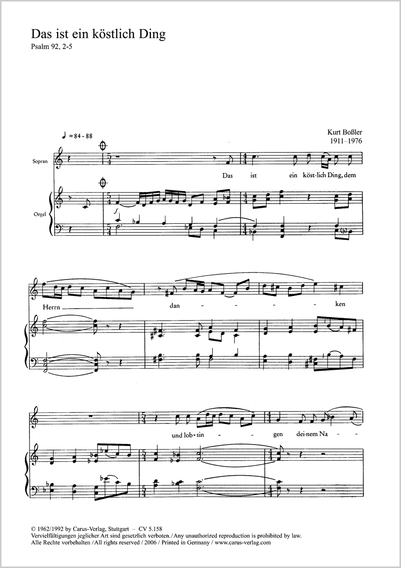 Kurt Bossler Das Ist Ein Kostlich Ding Full Score Carus Verlag Walk tall, you're a daughter of god words and mas by jamie lenin jers right now the a prayer deep with = 2—) lng be = fore the time yon an ye (this) fe cn earth we ety would not be in my heat a prayer for ech of you there member ou re ther held you im hs arms. carus verlag