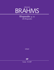 Johannes Brahms: Alt-Rhapsodie