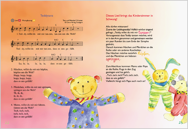 Lieder zum kennenlernen im kindergarten
