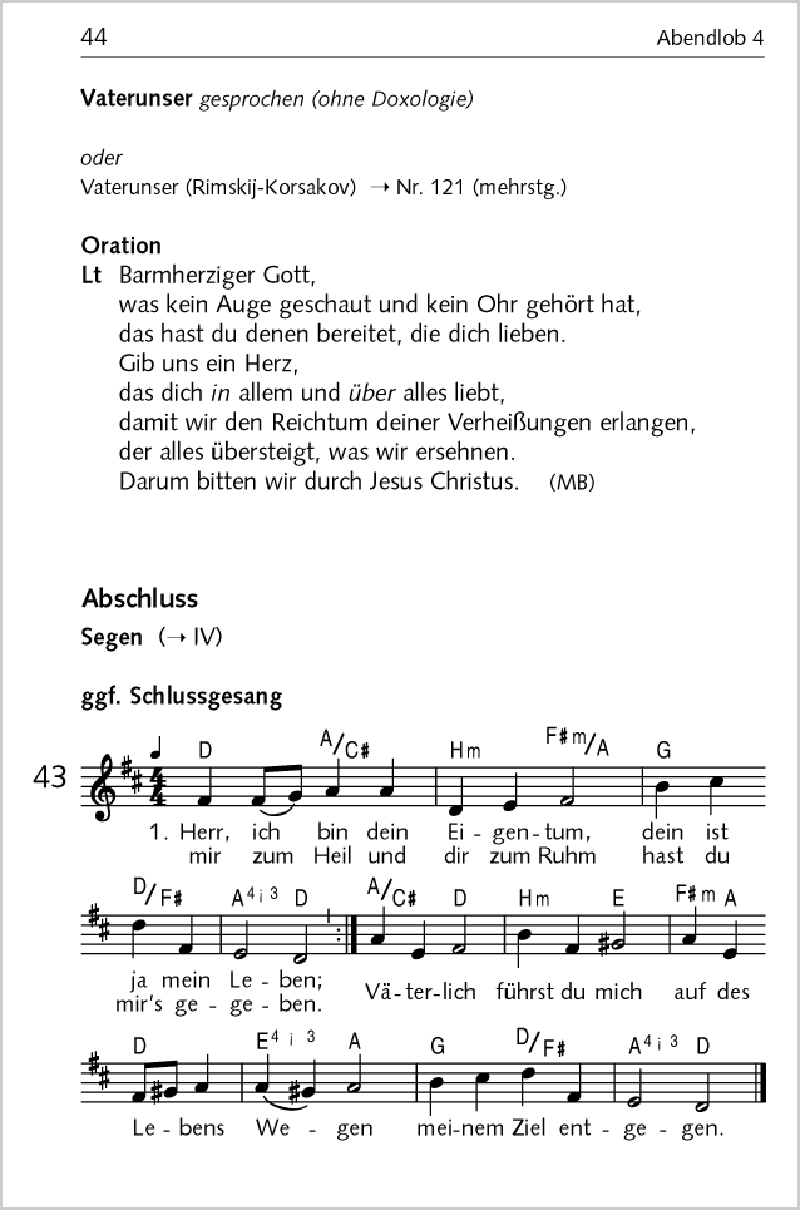 Lied kennenlernen namen