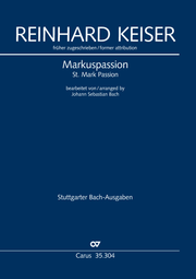früher zugeschrieben Reinhard Keiser: St. Marc Passion