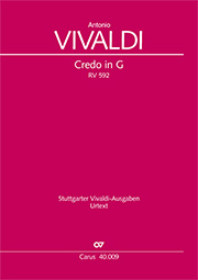 Antonio Vivaldi: Credo in G