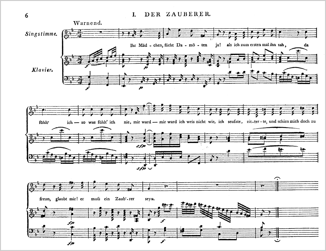 Kennenlernen lieder
