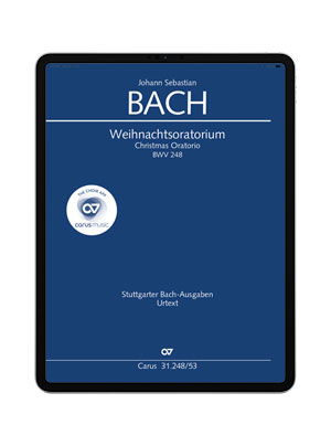 carus music Bach Weihnachtsoratorium