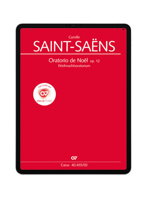 Saint-Saëns: Oratorio de Noël. carus music App, itunes ...