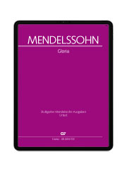 Mendelssohn: Gloria. carus music