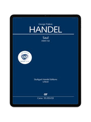 Händel: Saul. carus music