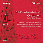 Felix Mendelssohn Bartholdy: Oratorios (box with 4 CDs)